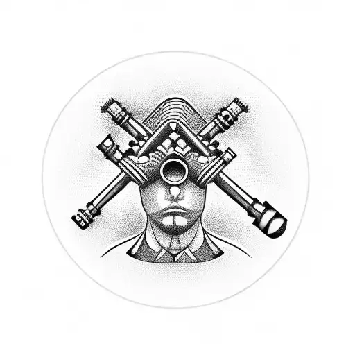 big pipes  tattoo design idea