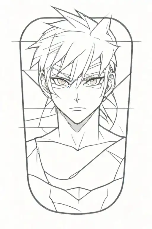 anime inspired tattoo tattoo design idea