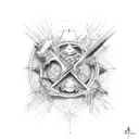 The Creation Of Adam Tattoo tattoo design idea