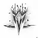 Lightning Bolt tattoo design idea