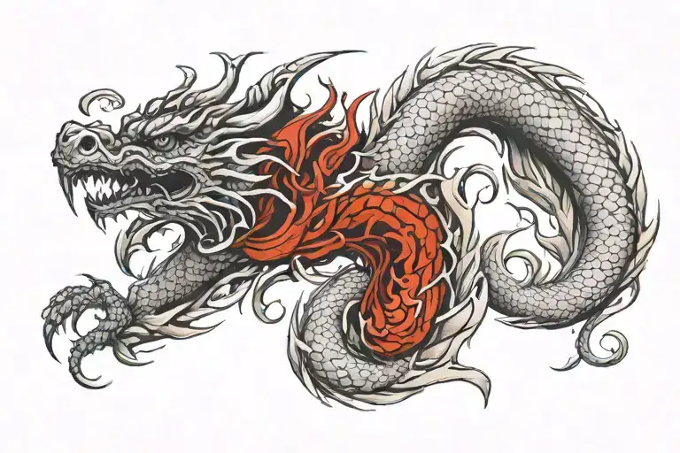Dragon Nandlal tattoo design idea