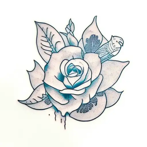 flume by bon iver tattoo design idea