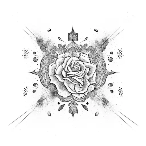  generate a potential tattoo on a blank white background that incorporates the words "full of joy" as a reminder one is  tattoo design idea