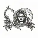 bipolar disorder tattoo design idea