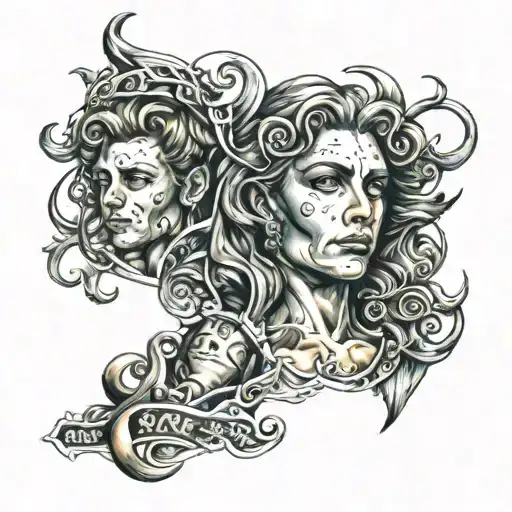 June 27, 1994 numbers inside gemini tattoo design idea