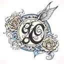 June 27, 1994 numbers inside gemini tattoo design idea