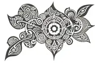 polynesian tattoo design idea