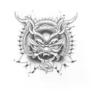 sol tattoo design idea