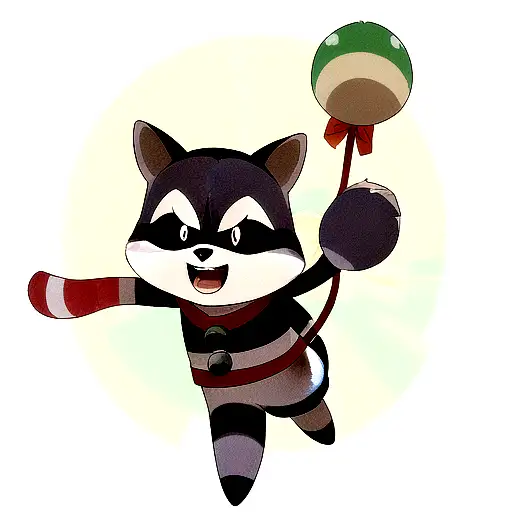rocket racoon tattoo design idea