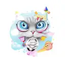 cartoon tattoo design idea