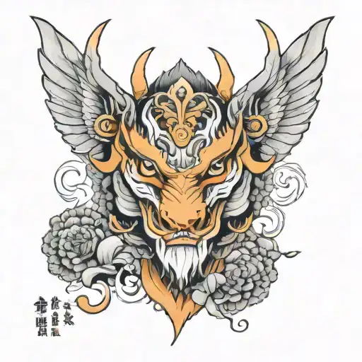satoru gojo tattoo design idea