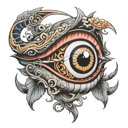 satoru gojo satorus eye tattoo design idea