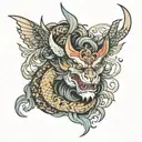 satoru gojo tattoo design idea