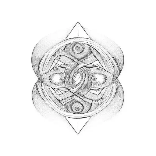Wavy timeline in Black work with the years 1975, 2001, 1977 and 2008 tattoo design idea
