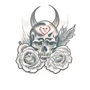 Timeline tattoo design idea