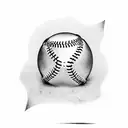 baseball Irish flag tattoo design idea