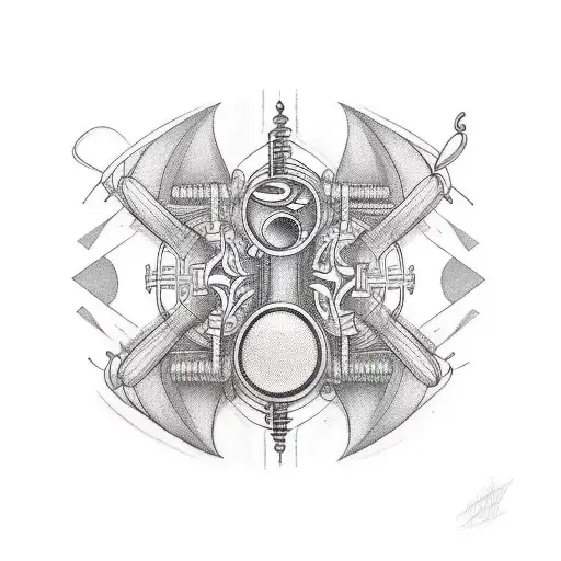 music is my therapy tattoo design idea