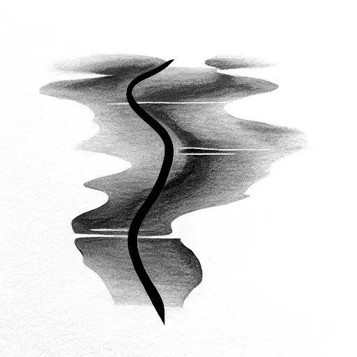 all these rivers connecting into one: Harpeth rived, Rivanna river, red river, Mississippi River, Charles river tattoo design idea