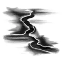 all these rivers connecting into one: Harpeth rived, Rivanna river, red river, Mississippi River, Charles river tattoo design idea