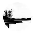 Harpeth rived, Rivanna river, red river, Mississippi River, Charles river connecting into one river tattoo design idea
