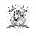 The name heather tattoo design idea