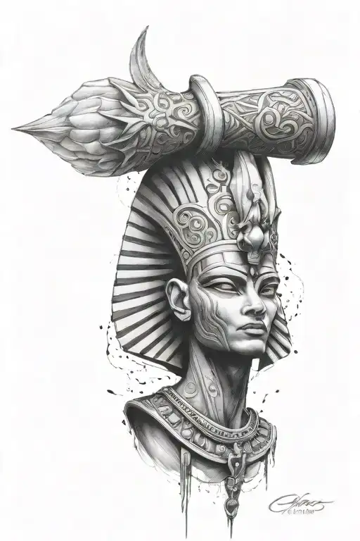 osiris forearm tatoo tattoo design idea