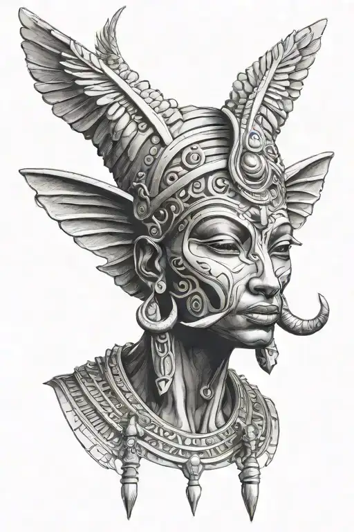 osiris tattoo design idea