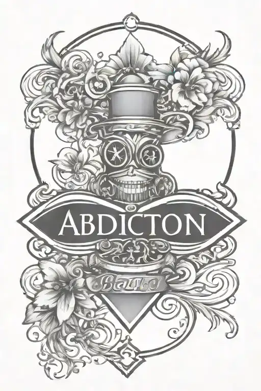 a tattoo design that represents recovery from drugs and that there is life after addiction. tattoo design idea