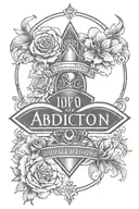 a tattoo design that represents recovery from addiction tattoo design idea