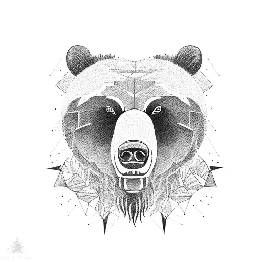 Grizzly Bear tattoo design idea
