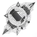 quantum computing tattoo design idea