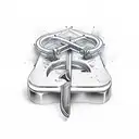 double edged sword  tattoo design idea