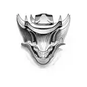 dinosaur with cowboy hat tattoo design idea