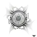 beyblade tattoo design idea