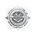 beyblade tattoo design idea
