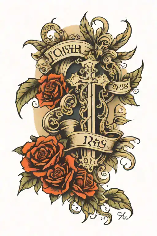 joshua 1:9 Christian tattoo tattoo design idea