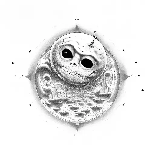 twilight zone tattoo design idea