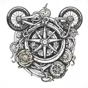 break the cycle forearm tattoo tattoo design idea