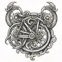 break the cycle forearm tattoo tattoo design idea