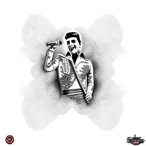 Elvis Presley Sleeve tattoo design idea
