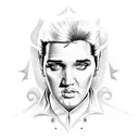 Elvis Presley Sleeve tattoo design idea