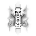 Elvis Presley Sleeve tattoo design idea