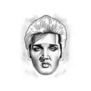 Elvis Presley Sleeve tattoo design idea