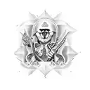 Elvis Presley tattoo design idea