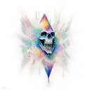 wizard tattoo design idea