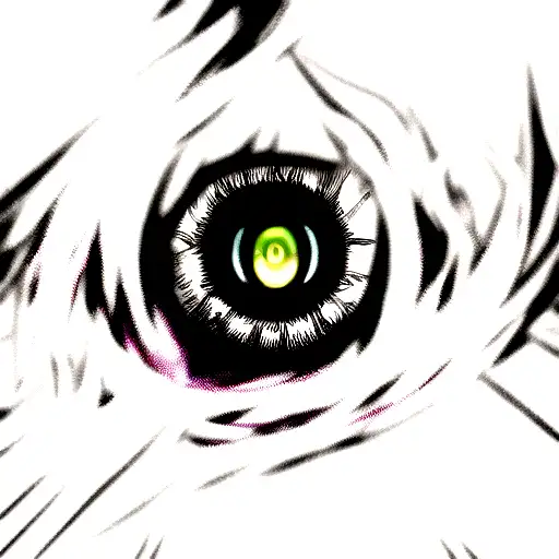 eye, dark background, chaos tattoo design idea