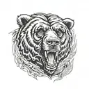 chicago bears  tattoo design idea