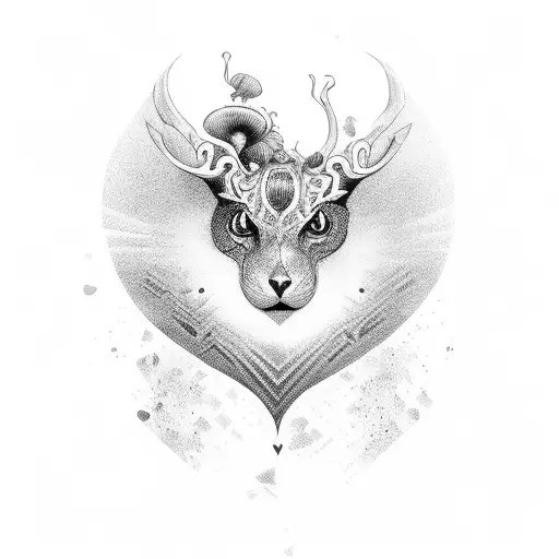 K and M word with half heart tattoo design idea