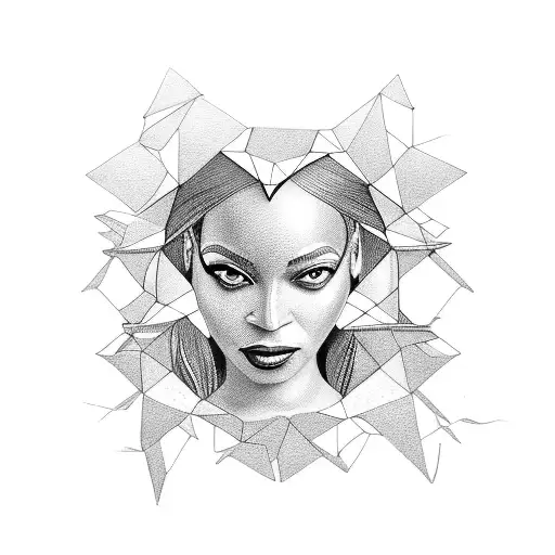 sia beyonce rihana  tattoo design idea