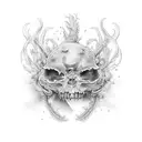 bio organic tattoo design idea
